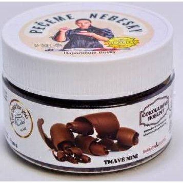 Čokoládové hobliny tmavé mini (80 g) 0480 - dortis - dortis