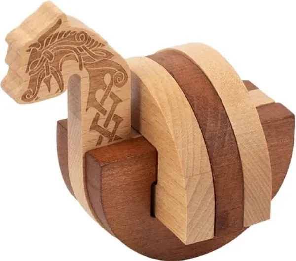 Professor PUZZLE Hlavolam Vikingská dračia loď
