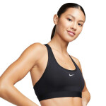 Dámska športová podprsenka Swoosh Light Support W DX6817-010 Black - Nike M černá