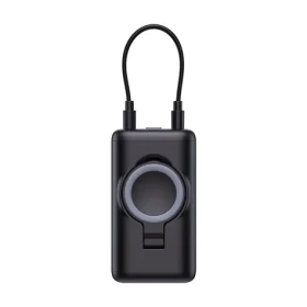 Joyroom JR-W13 čierna / Powerbanka / 5000 mAh / 1x USB-C + 1x Lightning / bezdrôtové nabíjanie pre Apple Watch (6956116727499)