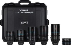 Sirui Sirui Anamorphic Venus 5x Lens + Adapter Kit (35/50/75/100/150mm) +Adapter + Hard case L-Mount