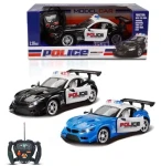 Autíčko polícia R/C so svetlom, otváracie dvere