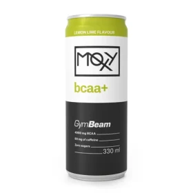 Energetický nápoj MOXY bcaa+ 330 ml - GymBeam (citrón limetka, 330 ml) (29080-5-330ml-lemonlime)