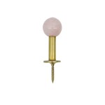House Doctor Kovový vešiak Ball Pink – set 2 ks