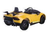 Mamido Detské elektrické autíčko Lamborghini Huracan 4x4 žlté