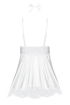 Erotická košieľka Eve chemise white - BEAUTY NIGHT FASHION Bílá S/M
