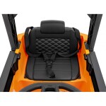 Mamido Detský elektrický vysokozdvižný vozík JCB žltý