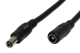 OEM DC 5,5x2,5 mm / Napájací kábel / Predlžovací / 3 m (cn-15)