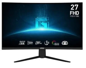 27" MSI G27C3F čierna / 1920 x 1080 / VA / 16:9 / 1ms / 3000:1 / 300cd-m2 / DP+HDMI / VESA (G27C3F)