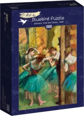 BlueBird Puzzle Tanečnica - ružová a zelená