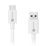 CONNECT IT Wirez USB C (Type C) - USB 2m biela / tok prúdu až 3A (CI-1179)