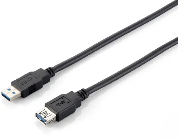 Equip USB 3.0 predlžovací kábel AA čierna / Predlžovací kábel / USB-A(M) - USB-A(F) / 5 Gbps / 3 m (128399)