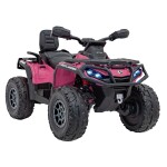 Mamido Detská elektrická štvorkolka Can-Am Outlander ATV 4x200W ružová