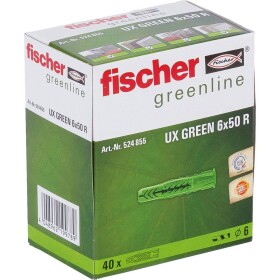 Fischer univerzálna hmoždinka 50 mm 6 mm 524855 40 ks; 524855