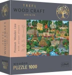 Trefl Wood Craft Origin - Puzzle - Slávne Miesta Francúzska