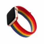 FIXED Nylon Strap Nylonový remienok pre Apple Watch 44mm amp; Watch 42mm dúhová / dopredaj (FIXNST-434-RA)