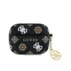 Guess PU 4G Peony Charm Puzdro pre AirPods Pro Black (57983122180)