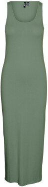 Vero Moda Dámske šaty VMMAXI Tight Fit 10305781 Hedge Green