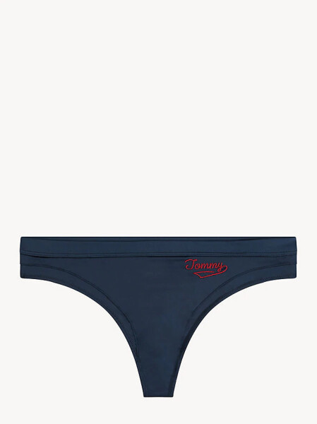 Tangá UW0UW01867-416 modrá Tommy Hilfiger tmavě modrá