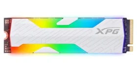ADATA XPG Spectrix S65G 500GB strieborná / SSD / M.2 2280 / PCIe Gen4 / RGB / čítanie: 5000 MBps / zápis: 2700 MBps (SSPECTRIXS65G-500G-CI)