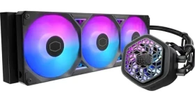 Cooler Master MasterLiquid 360 Atmos II VRM Fan ARGB čierna / 3x 120mm / LDB / 38.5 dB / 190 CFM / AMD + Intel (MLX-D36M-A25SZ-V1)