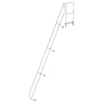 MUNK Günzburger Steigtechnik 600596 Munk Druhé madlo na schody s plošinou 60° 16 schodov 1 ks; 600596