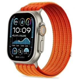 Tech-Protect Nylon Sport Band 44/45/46/49 mm oranžová / Remienok / Apple Watch / nylonový