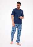 Cornette 134/315 North 2 cr/r S-2XL pánske pyžamo džínovina XXL