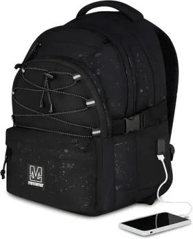 Mitama #BDBF Black Splash / Školský batoh / 30 l / 2. stupeň ZŠ (64756)