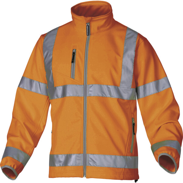 Pracovná mikina Delta Plus MOONL Farba: Oranžová, Veľkosť: 3XL (MOONLOR3X)
