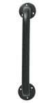 MSV SAFE čierna / Bezpečnostné madlo / oceľ / 30 cm / nosnosť 50 kg