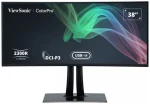 38" ViewSonic VP3881A čierna / Monitor / IPS / prehnutý / WQHD+ 3840x1600 / 21:9 / 60Hz / 2x HDMI / DP / USB-C / Repro (VP3881A)