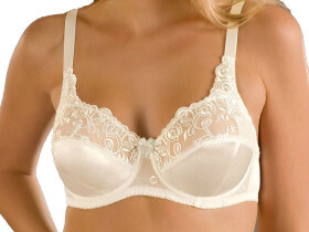 Dámská podprsenka model 6845519 105C Bílá - Naturana