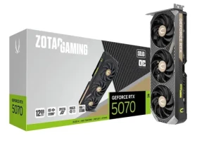 Zotac GeForce RTX 5070 SOLID OC 12GB / 2325 - 2542Mhz / 12GB GDDR7 / 192bit / 1x HDMI + 3x DP / 650W (16) (ZT-B50700J-10P)