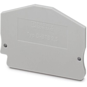 End cover D-STS 2,5 3031762 Phoenix Contact; 3031762