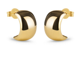 Brilio Elegantné visiace náušnice zo žltého zlata 14/167.961/3
