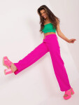 Dámske nohavice WN SP 8247.64 Neon fuchsia - Rue Paris L neonová růžová