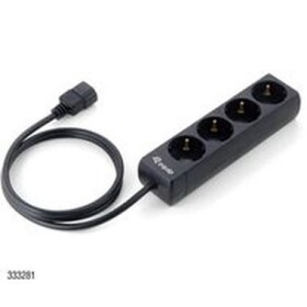 Equip Power Strip IEC Connector so 4X Schuko Socket pre UPS (333281)