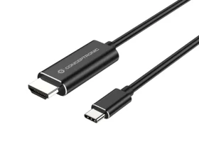 Conceptronic ABBY USB-C na HDMI 1.4 čierna / Adaptér / 4K 30 Hz / 2 m (ABBY04B)