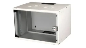 Equip ECO 540x400mm svetlo šedá / Nástenná skriňa / 19" / 7U / Sklenené dvere (EWM-07-5440-G)