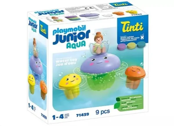 Playmobil® Junior Aqua 71439 Junior Tinti: Farebná rodina medúz