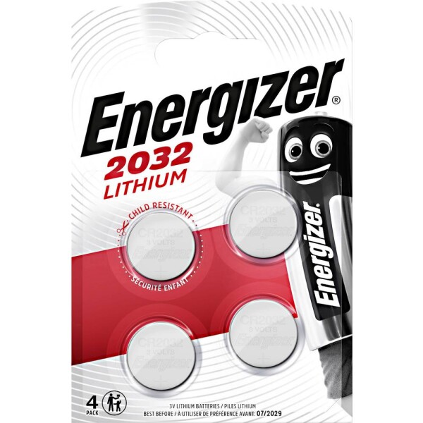 Energizer CR2032 4ks 7638900377620