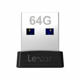 Lexar JumpDrive S47 64GB čierna / Flash Disk / USB 3.1 Type A / čítanie 250MBs (LJDS47-64GABBK)