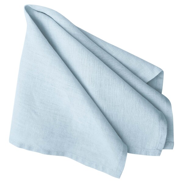 GREEN GATE Ľanový obrúsok Pale Blue