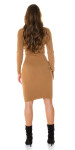 Sexy fine knit dress with cut outs Einheitsgroesse