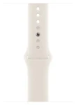Apple Watch Sport Band 46mm Starlight / Športový remienok pre Apple Watch / S/M / 140-190 mm (MXM63ZM/A)