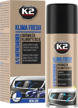 K2 Klíma Fresh New Car / Osviežovač vzduchu do auta / 150 ml