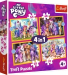 Trefl - Puzzle - My Little Pony: Zoznámte sa s poníkmi 4v1