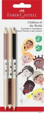 Faber-Castell Pastelky špeciálna edícia Deti sveta 3 ks (151234)