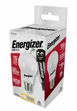 Energizer S15233 LED GLS žiarovka 9.2W / pätica E27 / 3000K / 806 lm (S15233)